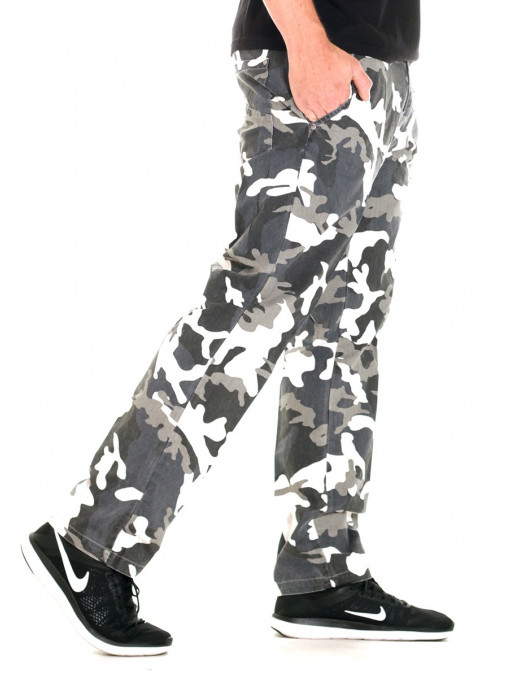 Access Washed Camo Cargo Grey