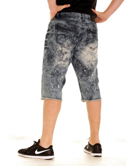 Urban Rip & Repair Shorts Dark Indigo