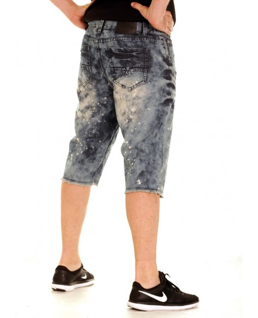 Urban Rip & Repair Shorts Dark Indigo