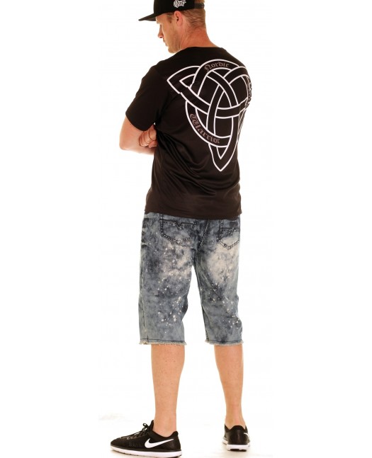Urban Rip & Repair Shorts Dark Indigo