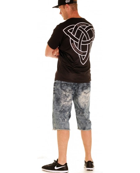 Urban Rip & Repair Shorts Dark Indigo