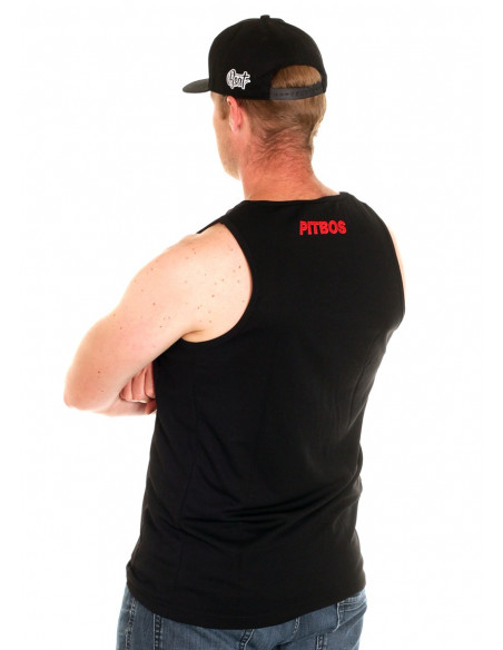 Pitbos Vol.2 Ultimate League Tanktop BlackNRed