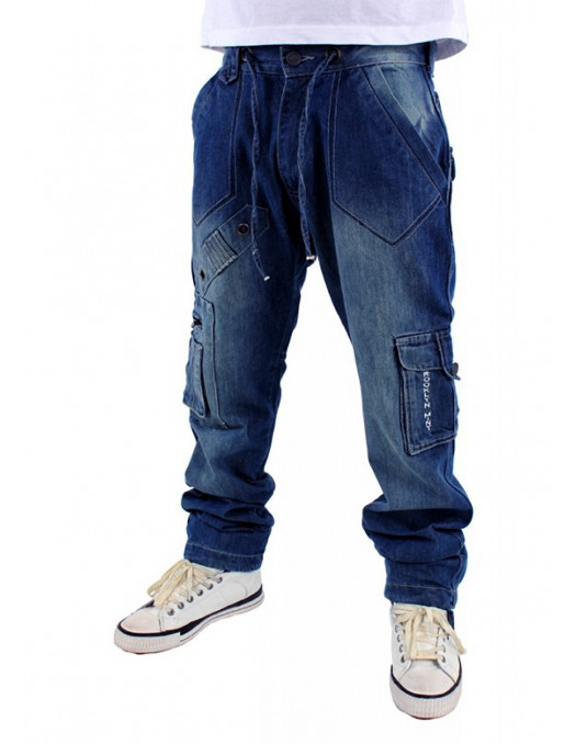 Brooklyn Mint Combat Cargo Denim Jeans