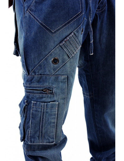 Brooklyn Mint Combat Cargo Denim Jeans