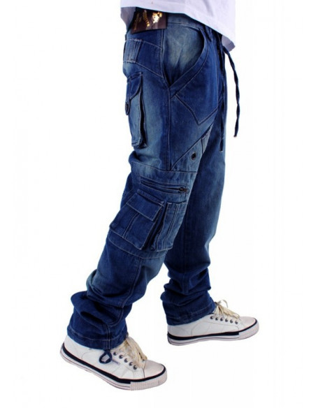 Brooklyn Mint Combat Cargo Denim Jeans