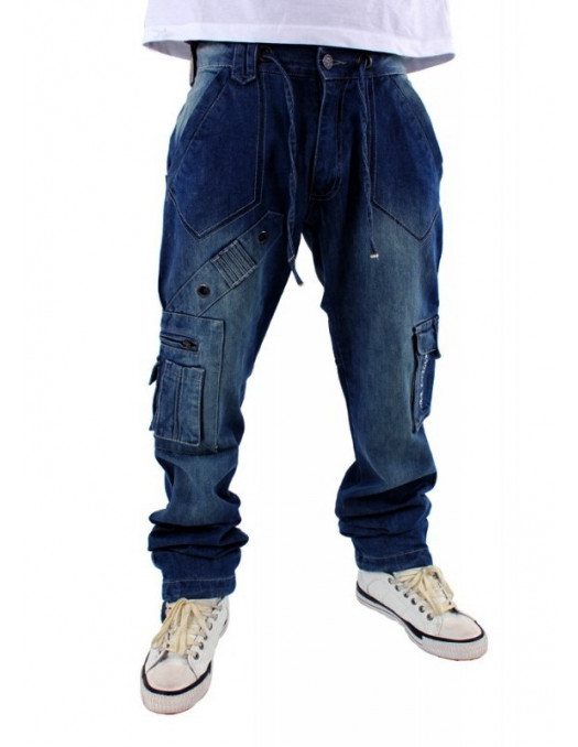 Brooklyn Mint Combat Cargo Denim Jeans