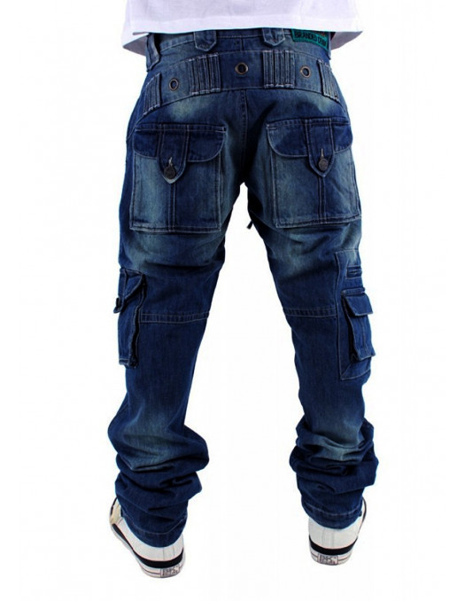 Brooklyn Mint Combat Cargo Denim Jeans