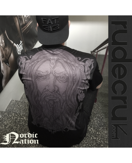 Nordic Worlds Odin Tee BlackNGrey