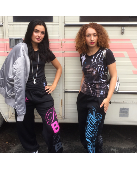 LA FAMILIA Sweatpants BabyBlue by BSAT