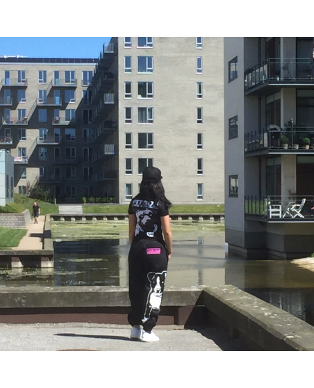 Pitbos Loyal & Faithful LadyTee BlackNWhite