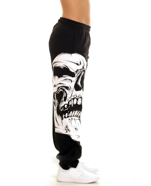Big Skull Sweatpants by BSAT
