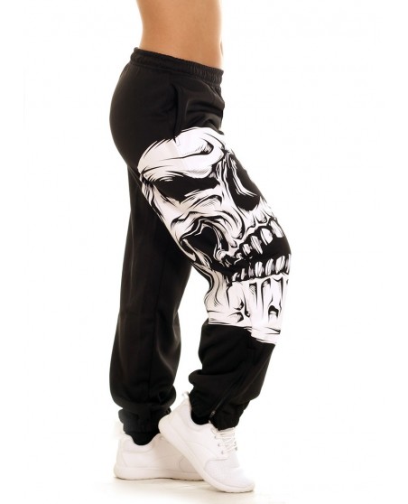 Big Skull Sweatpants by BSAT