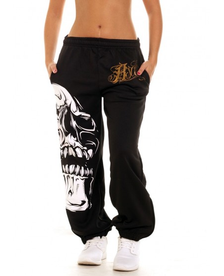 Big Skull Sweatpants by BSAT