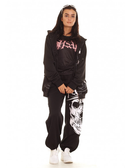 BSAT Rose Tee BlackNPink