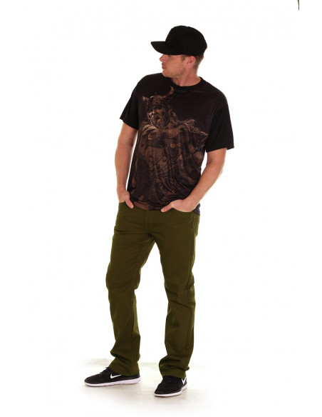 Access Straight Fit Pants Olive