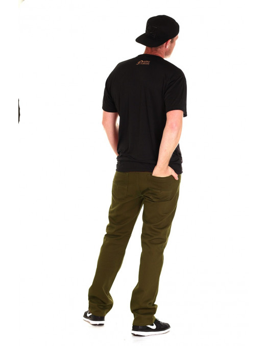 Access Straight Fit Pants Olive