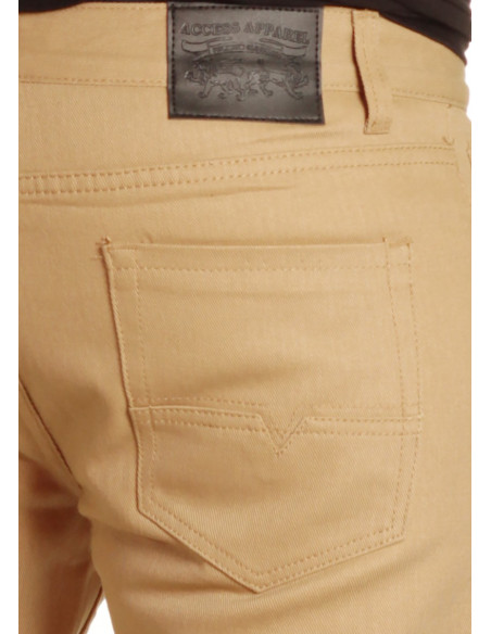 Access Straight Fit Pants Khaki