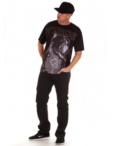 Access Straight Fit Pants Black