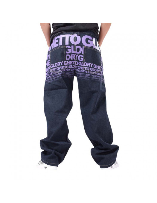 Classic Baggy Jeans Ghetto Glory -...