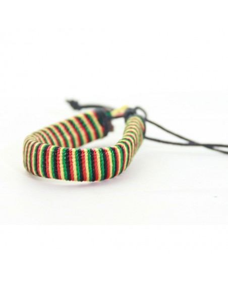 Bracelet, rasta knit
