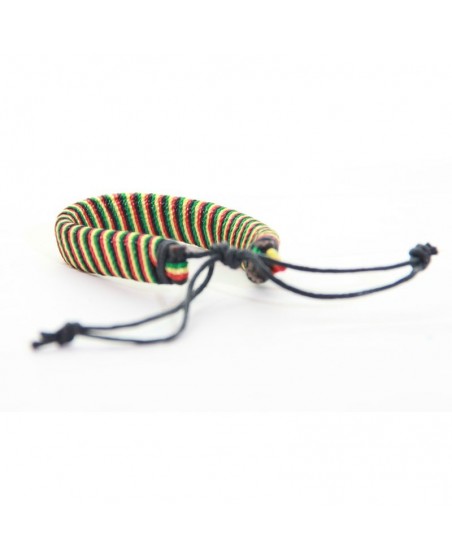 Bracelet, rasta knit