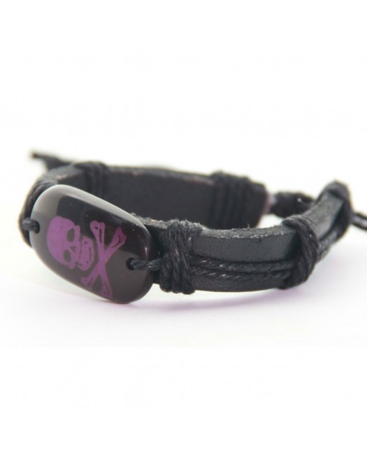 Bracelet - Skeleton purple