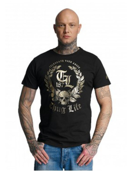 Thug Life T-Shirt Celebrate Black