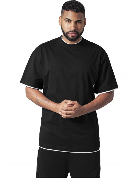 Urban 2-tone t-shirt black / white