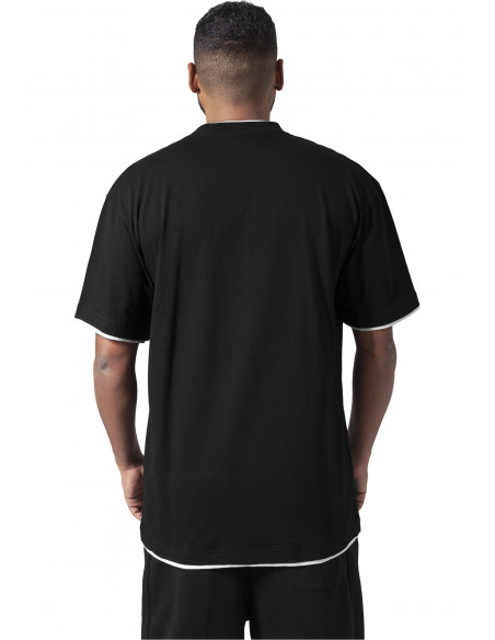 Urban 2-tone t-shirt black / white