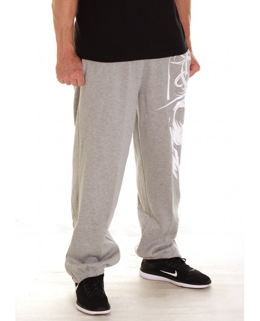 Cali Skull Sweatpants Grey by BSAT