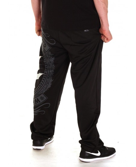 BSAT Silver Weed SweatPants Black//Silver/Grey
