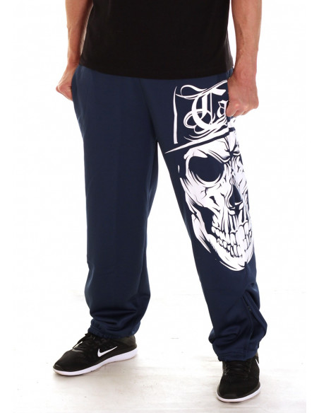 BSAT Cali Skull Sweatpants Blue