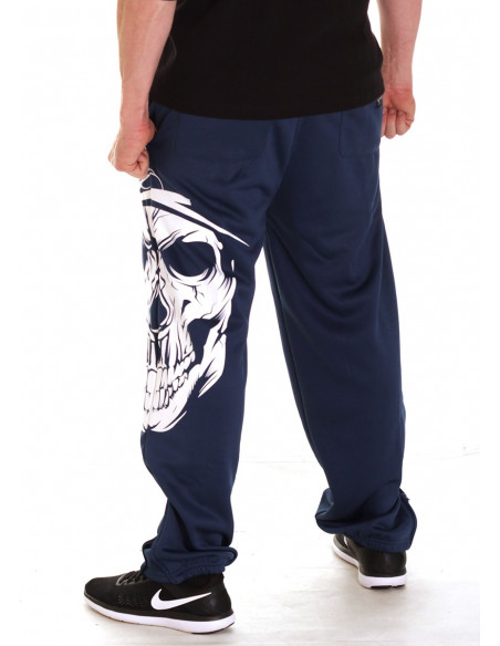 BSAT Cali Skull Sweatpants Blue