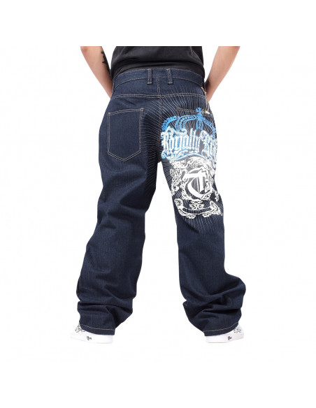 Classic Baggy Jeans Royalty Reigns navy - B-grade item