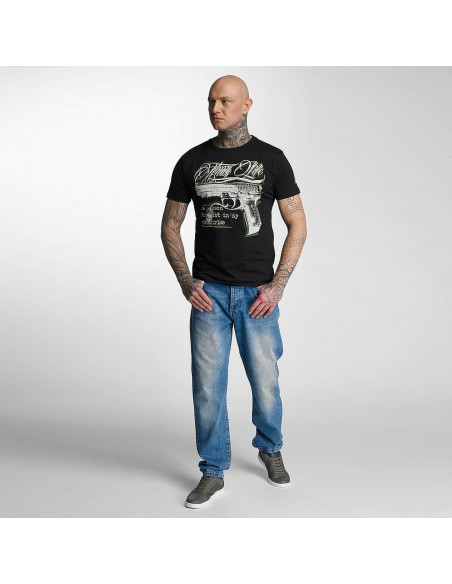 Thug Life T-Shirt no reason Black