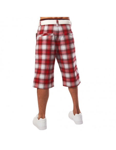 Townz Shorts Squared Red-White