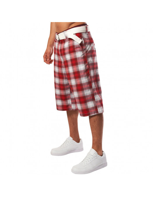 Townz Shorts Squared Red-White
