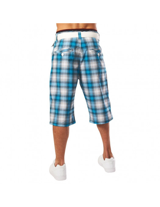 Townz Shorts Squared Blue-White