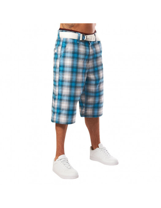 Townz Shorts Squared Blue-White
