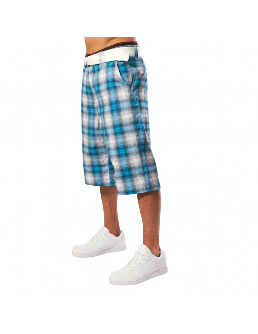 Townz Shorts Squared Blue-White