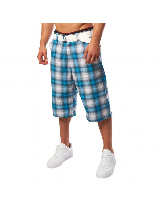 Townz Shorts Squared Blue-White
