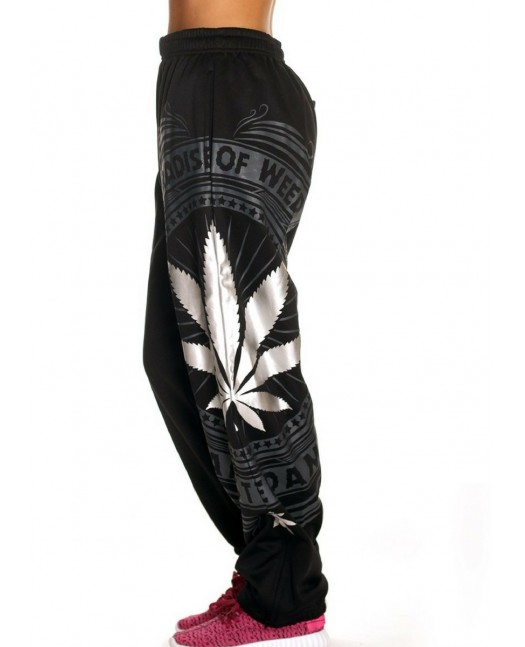 Silver Weed Sweatpants...