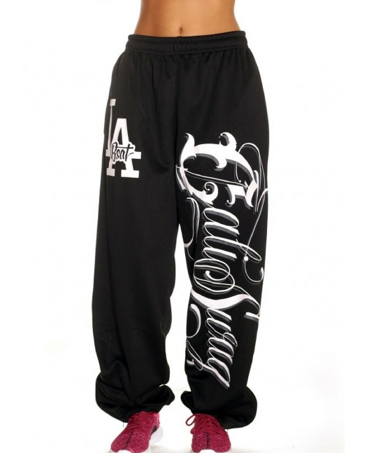 LA Cali Sweatpants Black by BSAT