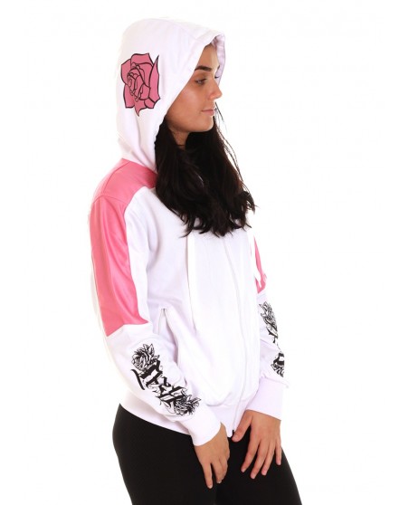 Skull Rose Panther Hoodie by BSAT