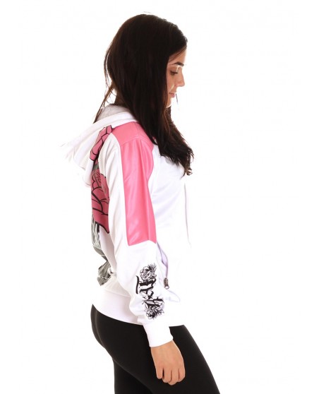 Skull Rose Panther Hoodie by BSAT