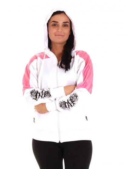 Skull Rose Panther Hoodie by BSAT