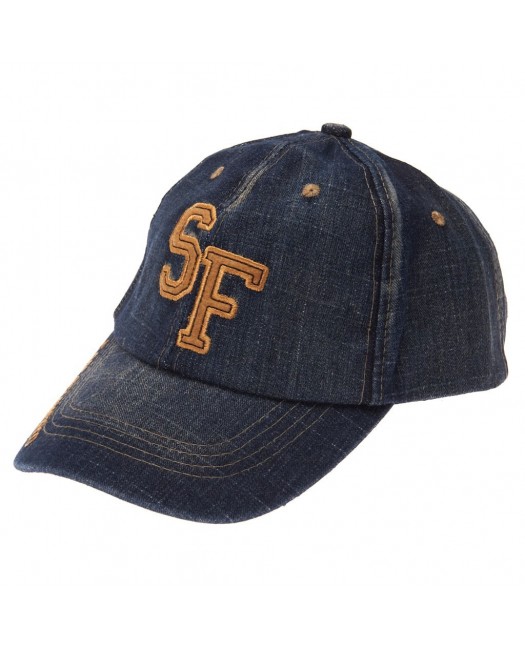 Baseball cap, SF Blue Denim