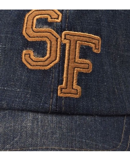Baseball cap, SF Blue Denim