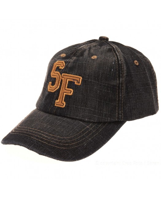 Baseball cap, SF DarkBlue Denim