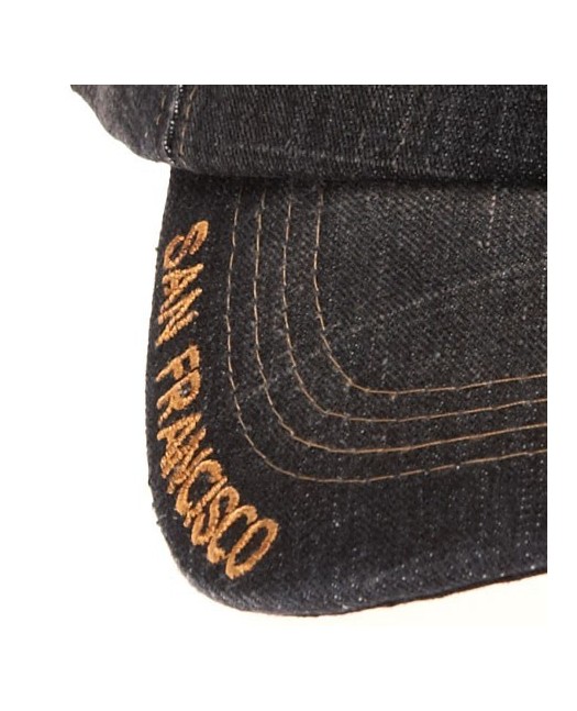 Baseball cap, SF DarkBlue Denim